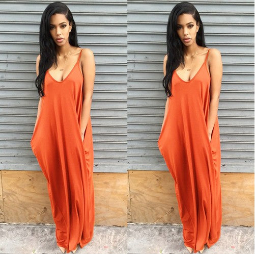 Anoria Long Pleated Dress