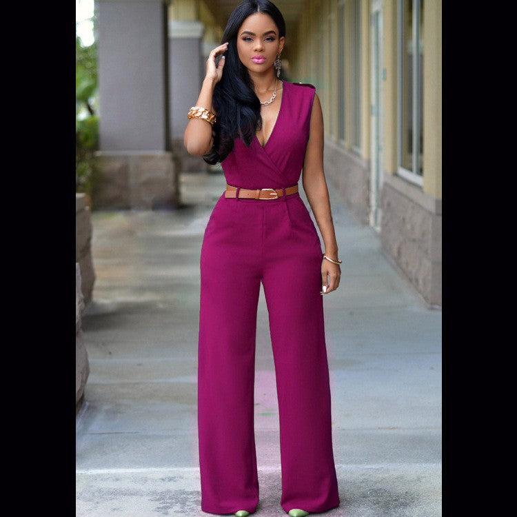 Elyra Wide-Leg Jumpsuit