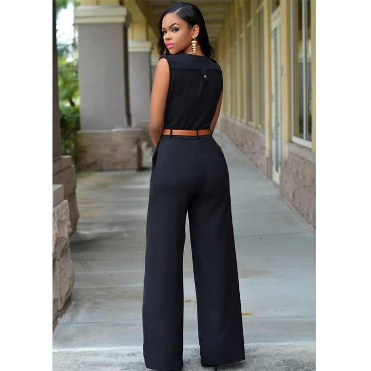 Elyra Wide-Leg Jumpsuit