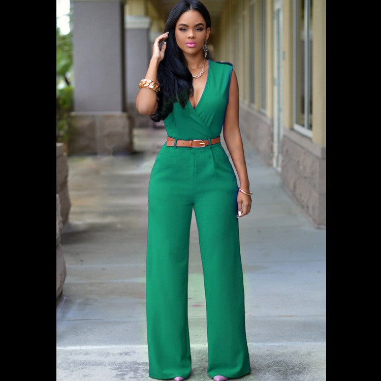 Elyra Wide-Leg Jumpsuit