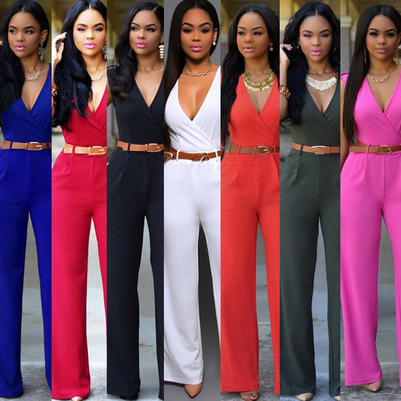 Elyra Wide-Leg Jumpsuit