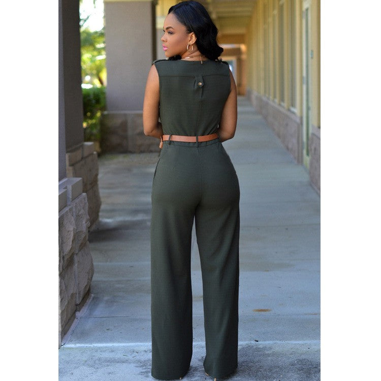 Elyra Wide-Leg Jumpsuit