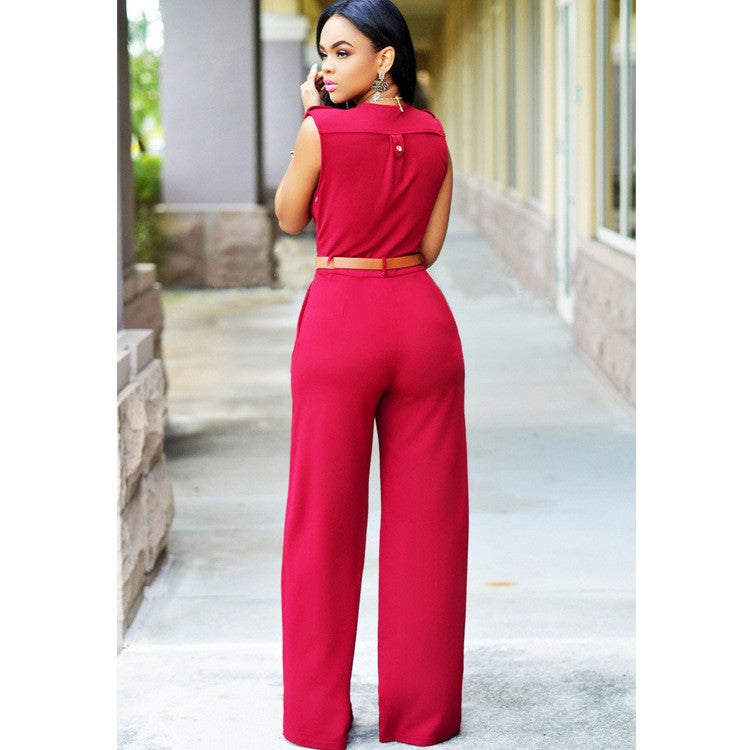 Elyra Wide-Leg Jumpsuit