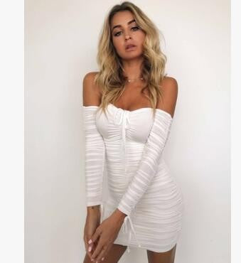 Orlina Off-Shoulder Bodycon Dress