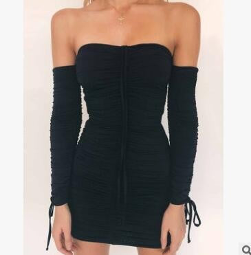 Orlina Off-Shoulder Bodycon Dress