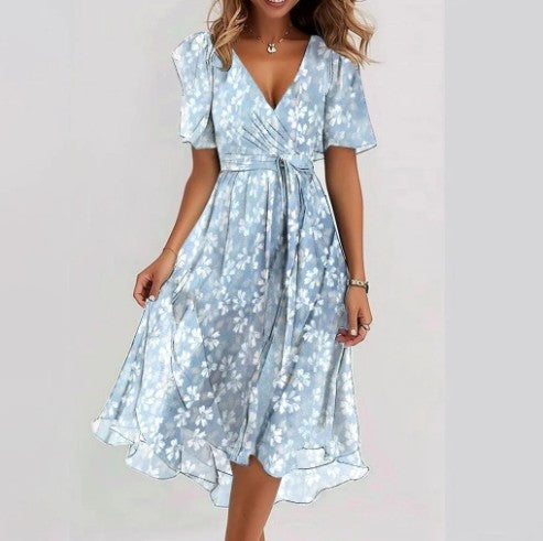Seliora Chiffon Midi Dress