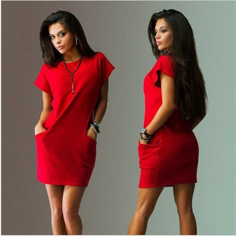 Selvya Pocket Bodycon Dress