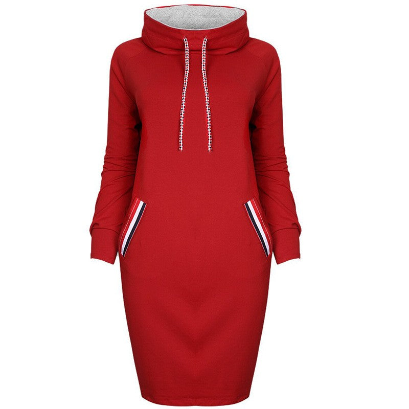 Velora Autumn Midi Dress