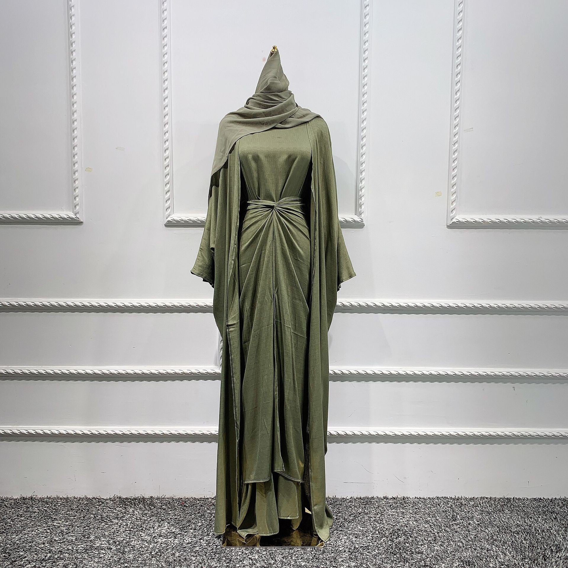 Zahira Kaftan Abaya Set