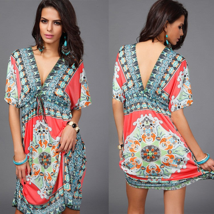 Zeraya Boho Maxi Dress